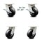 Service Caster 5 Inch Kingpinless Phenolic Wheel Caster Swivel Locks 2 Brakes SCC, 4PK SCC-KP30S520-PHR-SLB-BSL-2-BSL-2 - alternate 1
